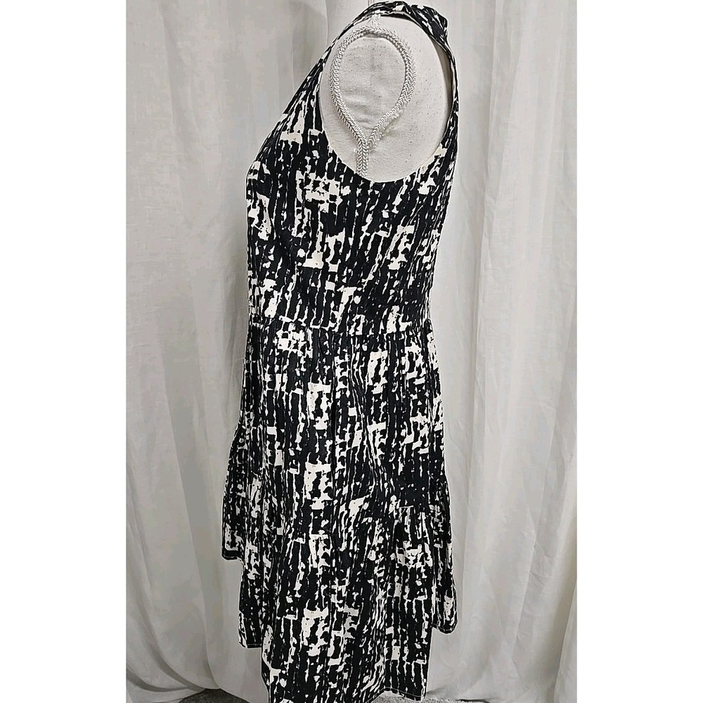 Evereve Giana Shift Sleeveless Dress‎ Lined Black Beige Women's Size XS - Picture 3 of 11